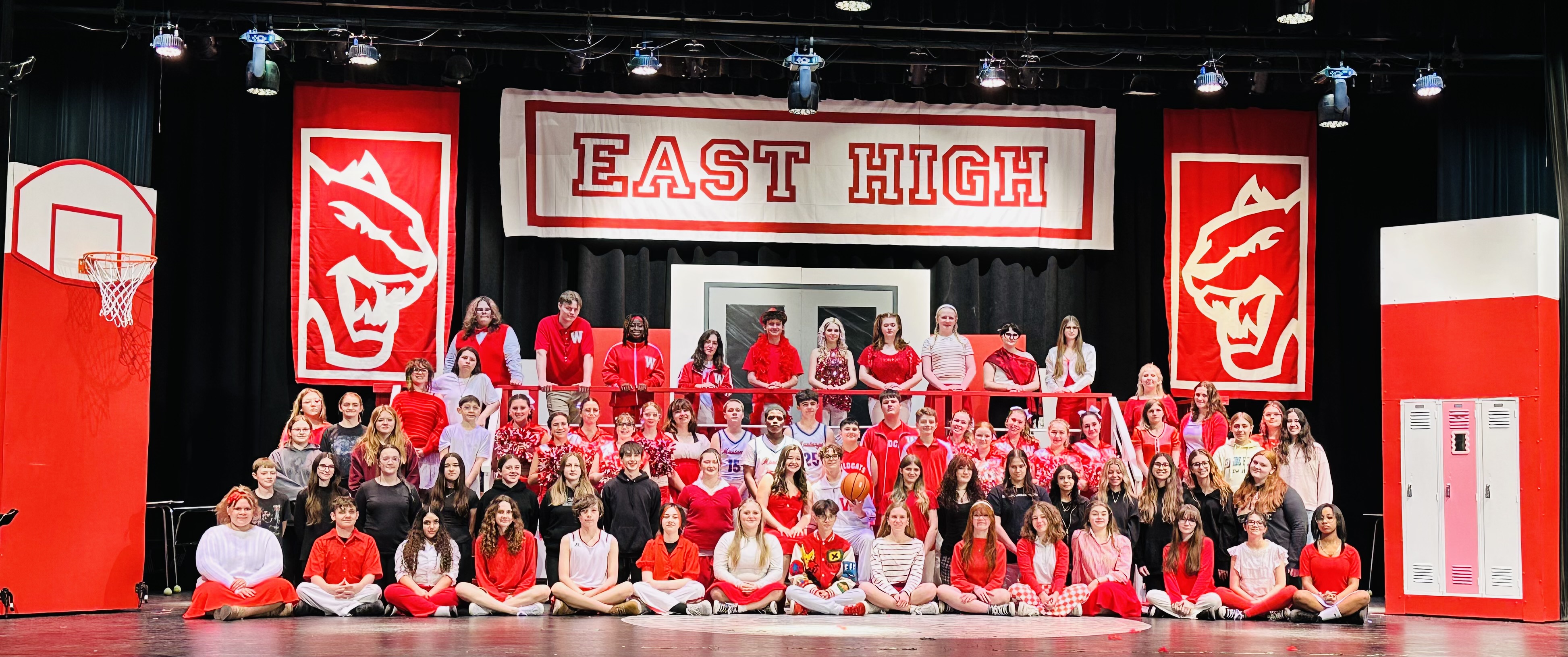 JSHS Cast for Disney's High School Musical